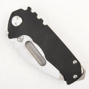 Нож Medford Praetorian G Black, G10, Tumbled - складной туристические ножи из стали Нож Medford Praetorian G Black, G10, Tumbled - складной туристические ножи из стали